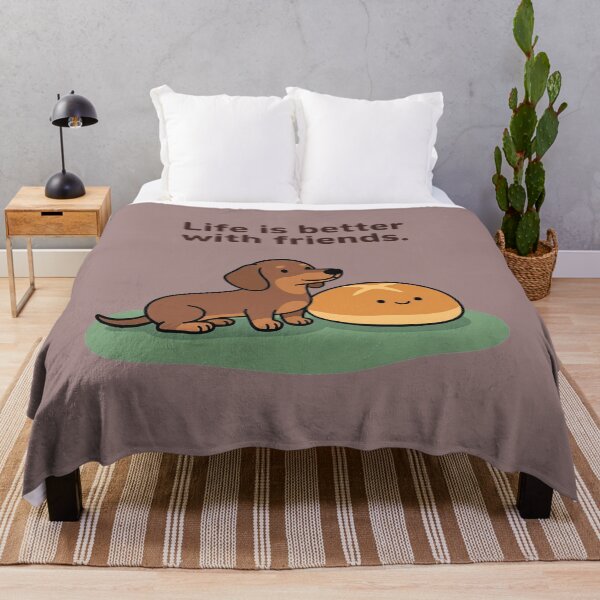 Item preview, Life is Better With Friends - Cute Friendship Quote designed and sold by puzzell.