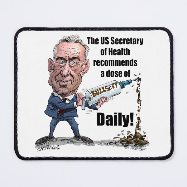 Item preview, RFK jr health advice satire designed and sold by IanBakerToons.