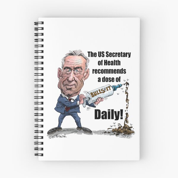 Item preview, RFK jr health advice satire designed and sold by IanBakerToons.