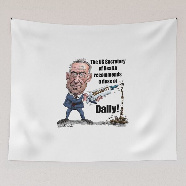 Item preview, RFK jr health advice satire designed and sold by IanBakerToons.