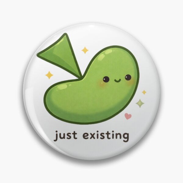 Item preview, Just existing cute green bean designed and sold by SrihithaStudio.