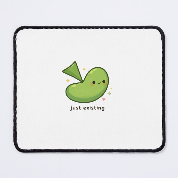 Item preview, Just existing cute green bean designed and sold by SrihithaStudio.