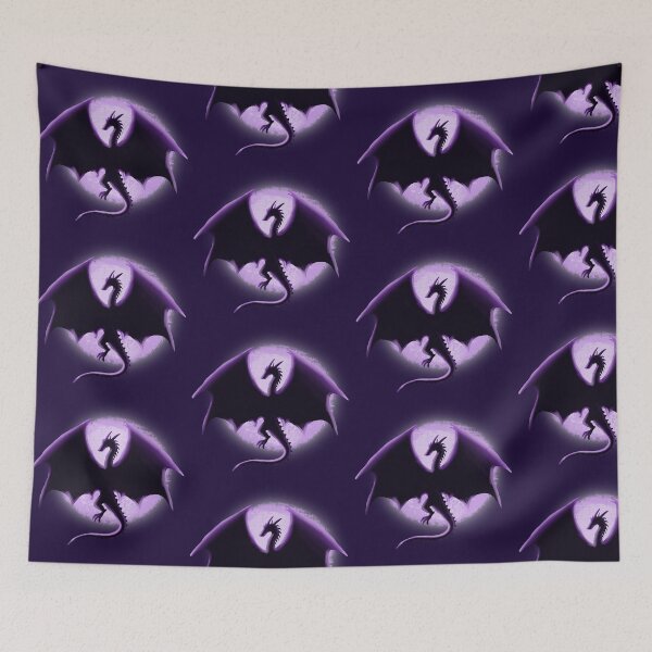 Item preview, Magical Dragon Landscape designed and sold by AnubisAltarArt.