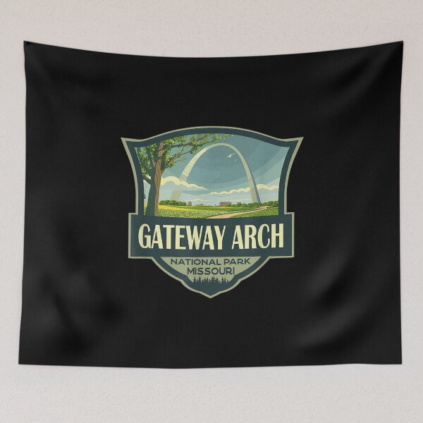 Item preview, Gateway Arch National Park Missouri designed and sold by goombi-creative.