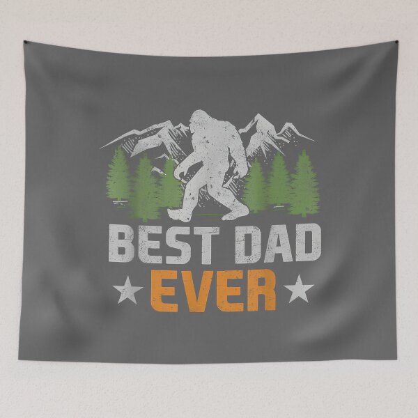 Item preview, Best Dad Ever Bigfoot Dad Sasquatch Dad Funny Fathers Day_2 designed and sold by KristineLi.