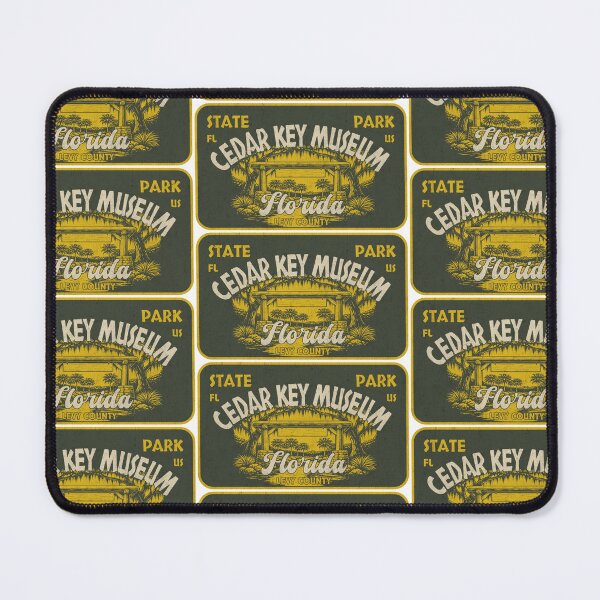 Item preview, Cedar Key Museum State Park, Levy County, Florida, badge design designed and sold by Wanderful-roads.