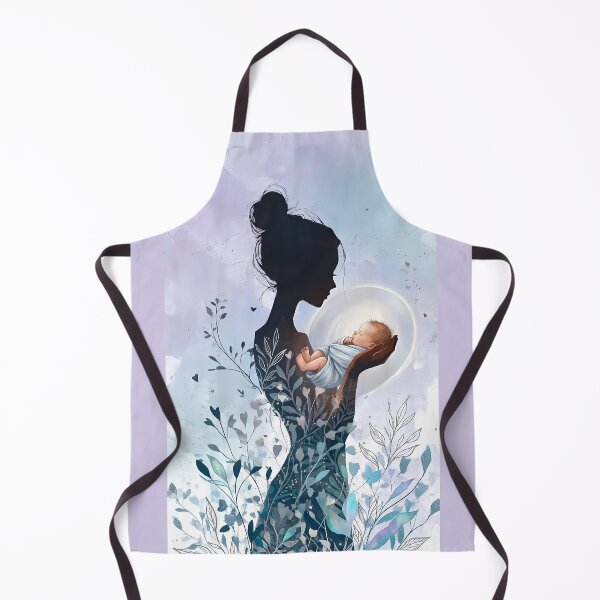Item preview, Mother's Grace and Tiny Blessing Silhouette designed and sold by jo-e-basta.