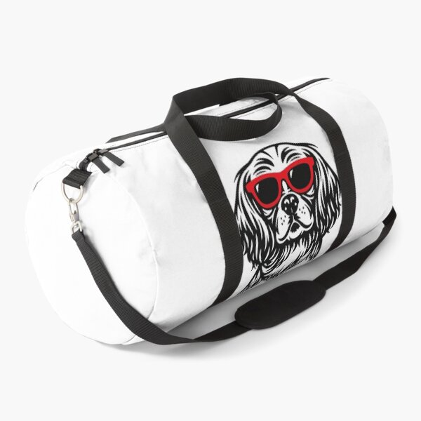 Item preview, Cool Spaniel with Red Sunglasses Art - Cute Dog Illustration designed and sold by myforestfog.