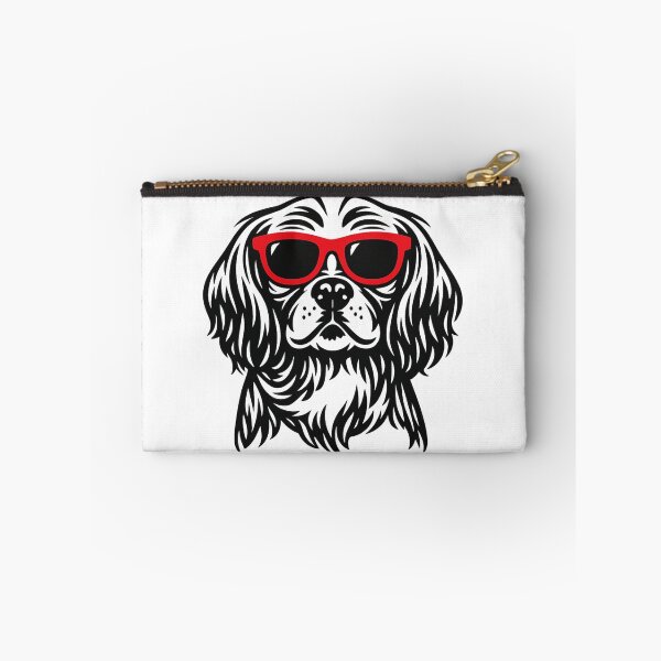 Item preview, Cool Spaniel with Red Sunglasses Art - Cute Dog Illustration designed and sold by myforestfog.