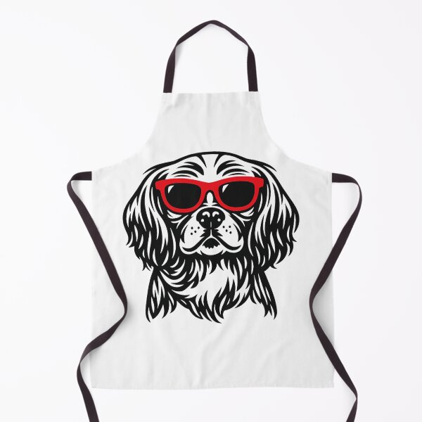 Item preview, Cool Spaniel with Red Sunglasses Art - Cute Dog Illustration designed and sold by myforestfog.