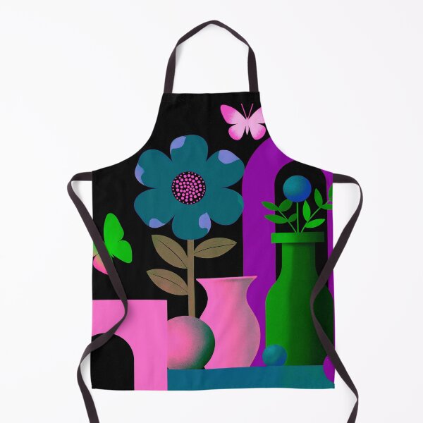 Item preview, Neon Dream Bloom | Purple Portal Botanical Art designed and sold by joycrysstudio.