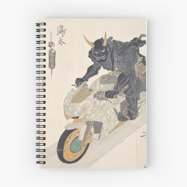 Item preview, Oni Riding a Motorcycle designed and sold by lautir.