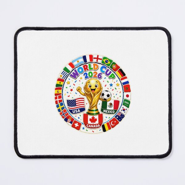 Item preview, World Cup 2026 Trophy Mascot Toddler  Kids Soccer, Flags & Confetti, Boys  Soccer designed and sold by DETOYASHALL.