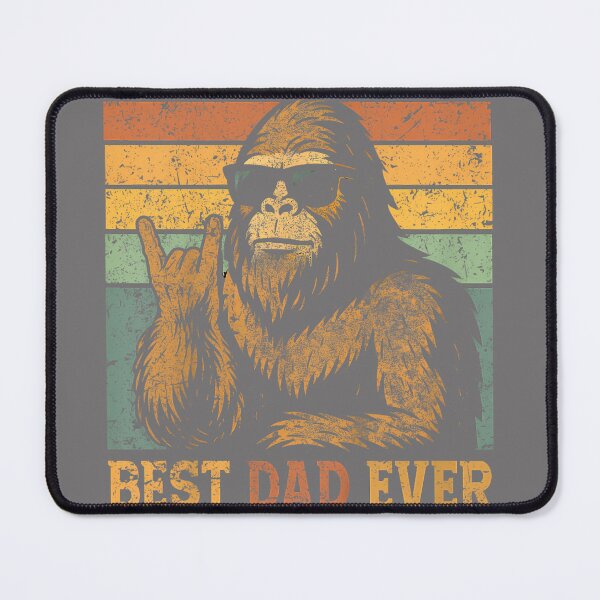 Item preview, Best Dad Ever Bigfoot Dad Sasquatch Dad Funny Fathers Day designed and sold by KristineLi.