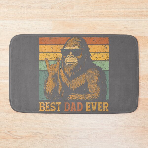 Item preview, Best Dad Ever Bigfoot Dad Sasquatch Dad Funny Fathers Day designed and sold by KristineLi.