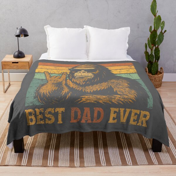 Item preview, Best Dad Ever Bigfoot Dad Sasquatch Dad Funny Fathers Day designed and sold by KristineLi.