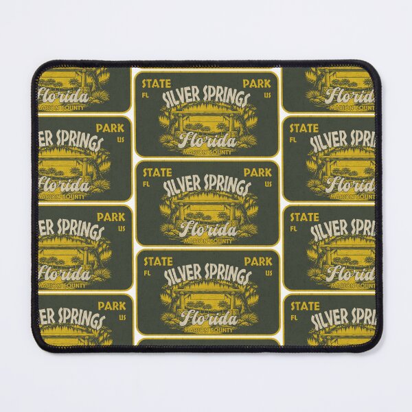 Item preview, Silver Springs State Park, Marion County, Florida, badge design designed and sold by Wanderful-roads.