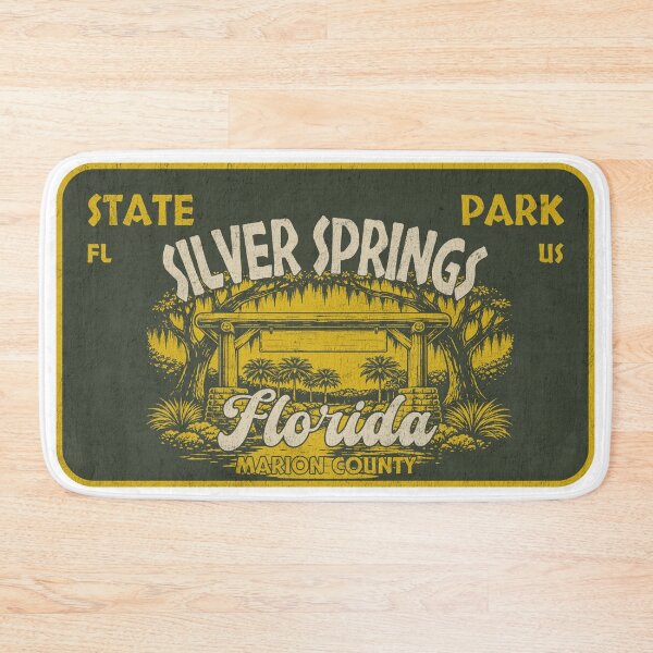 Item preview, Silver Springs State Park, Marion County, Florida, badge design designed and sold by Wanderful-roads.