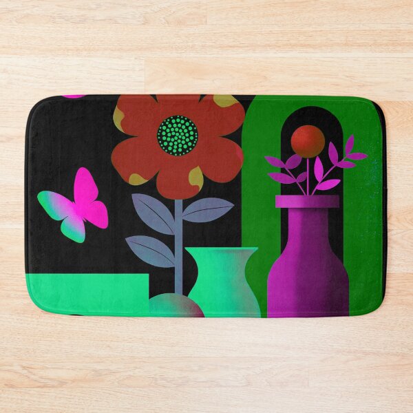 Item preview, Electric Bloom Portal | Neon Botanical Fantasy Art designed and sold by joycrysstudio.