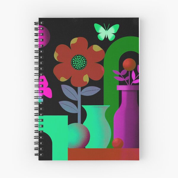 Item preview, Electric Bloom Portal | Neon Botanical Fantasy Art designed and sold by joycrysstudio.