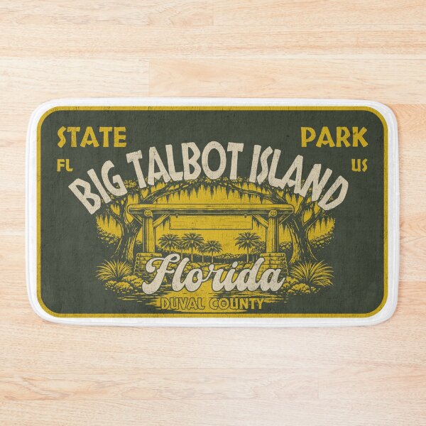 Item preview, Big Talbot Island State Park, Duval County, Florida, badge design designed and sold by Wanderful-roads.