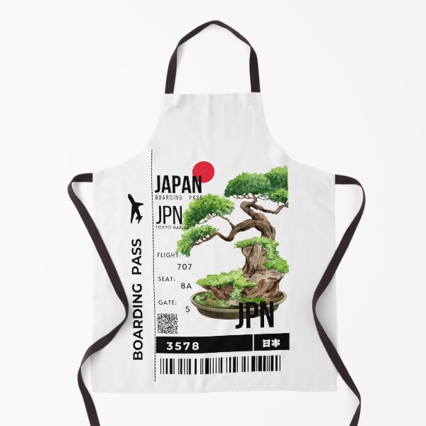 Item preview,  Japanese Boarding Pass Bonsai Stylized designed and sold by InkWhirl.
