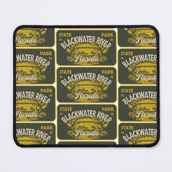 Item preview, Blackwater River State Park, Santa Rosa County, Florida, badge design designed and sold by Wanderful-roads.