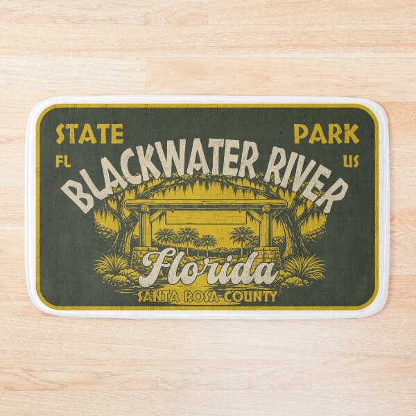 Item preview, Blackwater River State Park, Santa Rosa County, Florida, badge design designed and sold by Wanderful-roads.