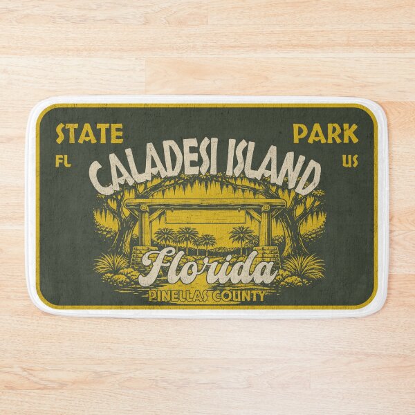 Item preview, Caladesi Island State Park, Pinellas County, Florida, badge design designed and sold by Wanderful-roads.