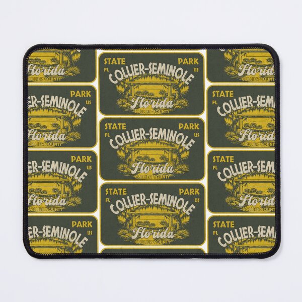 Item preview, Collier-Seminole State Park, Collier County, Florida, badge design designed and sold by Wanderful-roads.