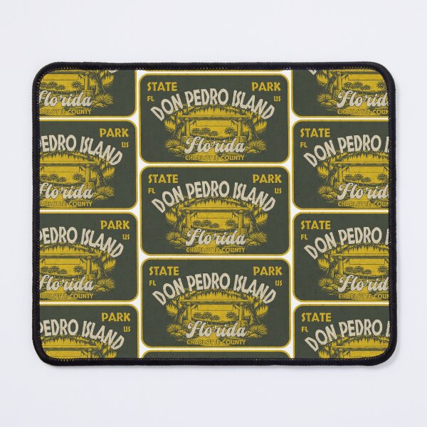 Item preview, Don Pedro Island State Park, Charlotte County, Florida, badge design designed and sold by Wanderful-roads.