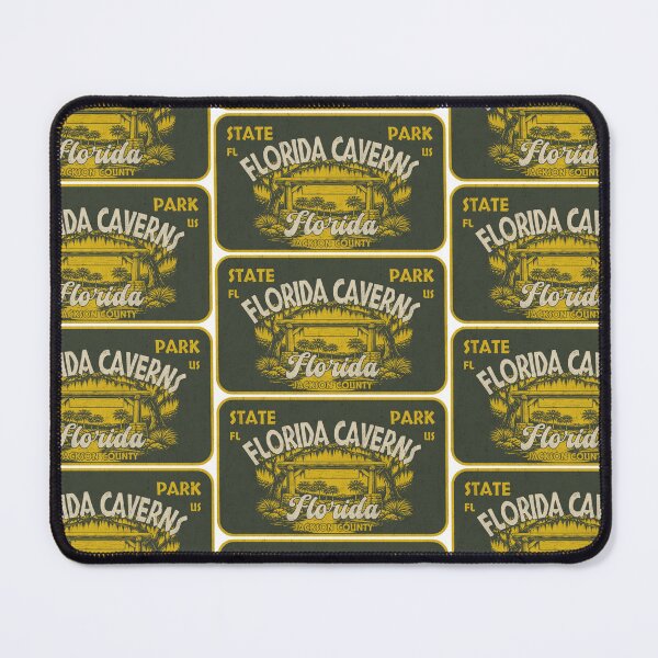 Item preview, Florida Caverns State Park, Jackson County, Florida, badge design designed and sold by Wanderful-roads.