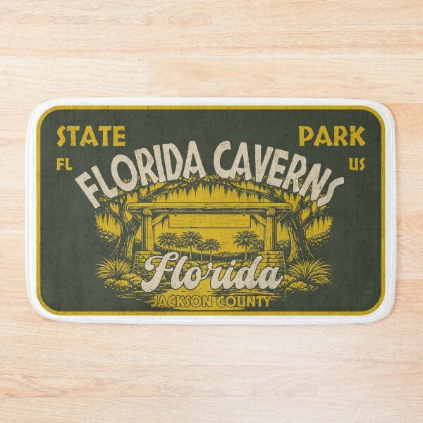 Item preview, Florida Caverns State Park, Jackson County, Florida, badge design designed and sold by Wanderful-roads.