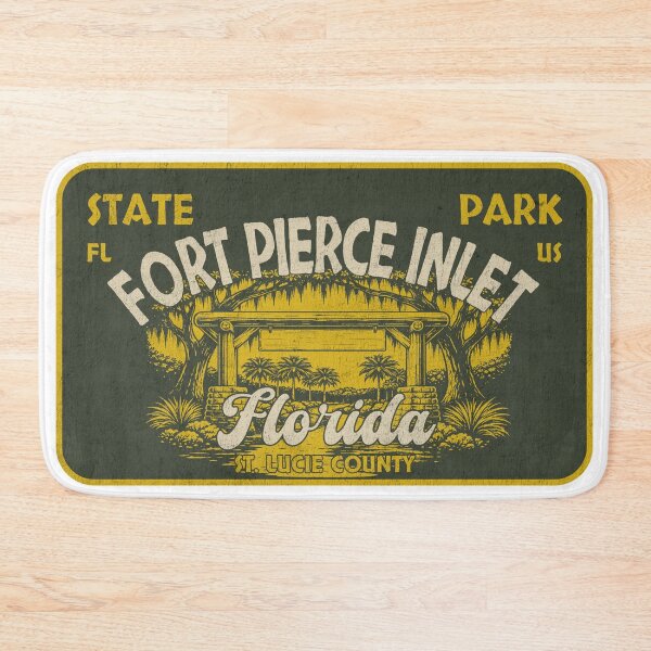 Item preview, Fort Pierce Inlet State Park, St. Lucie County, Florida, badge design designed and sold by Wanderful-roads.