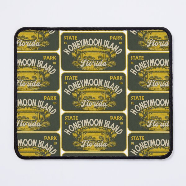 Item preview, Honeymoon Island State Park, Pinellas County, Florida, badge design designed and sold by Wanderful-roads.
