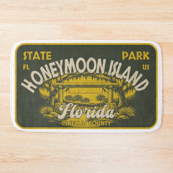 Item preview, Honeymoon Island State Park, Pinellas County, Florida, badge design designed and sold by Wanderful-roads.