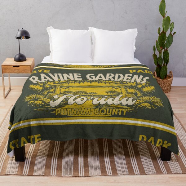 Item preview, Ravine Gardens State Park, Putnam County, Florida, badge design designed and sold by Wanderful-roads.