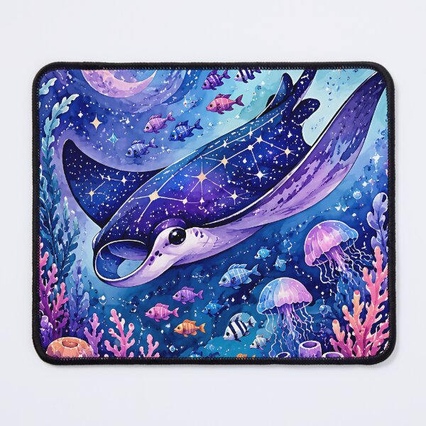 Item preview, Celestial Manta Ray Dreamscape designed and sold by Jaideep Walia.
