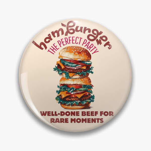 Item preview, Hamburger The Perfect Patty Well-Done Beef Graphic designed and sold by SilverSeaBKK.