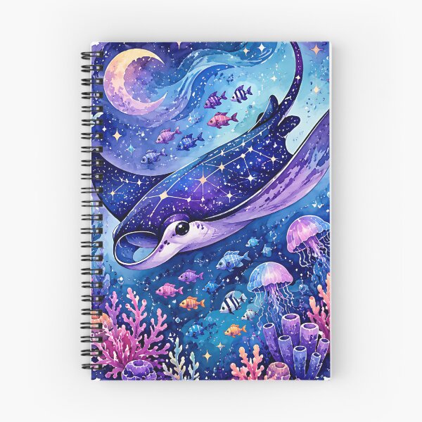 Item preview, Celestial Manta Ray Dreamscape  designed and sold by Jaideep Walia.