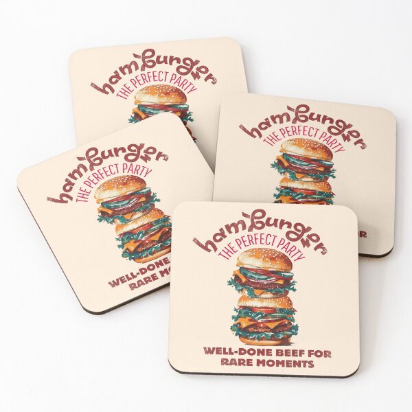 Item preview, Hamburger The Perfect Patty Well-Done Beef Graphic designed and sold by SilverSeaBKK.