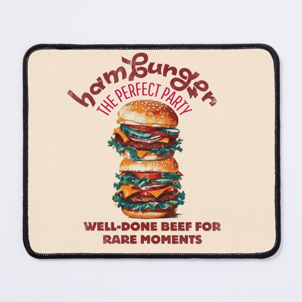 Item preview, Hamburger The Perfect Patty Well-Done Beef Graphic designed and sold by SilverSeaBKK.