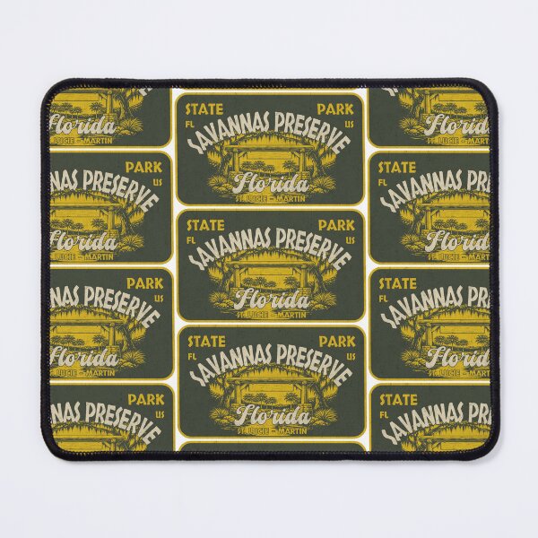 Item preview, Savannas Preserve State Park, St. Lucie - Martin, Florida, badge design designed and sold by Wanderful-roads.