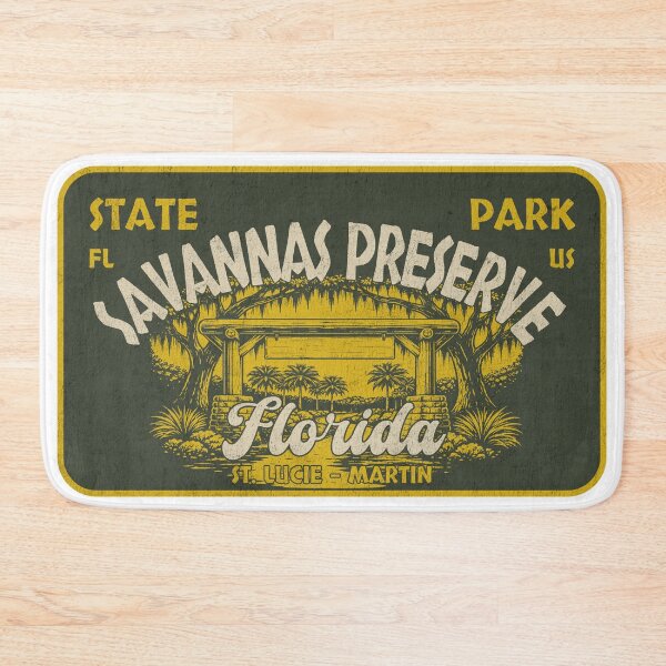 Item preview, Savannas Preserve State Park, St. Lucie - Martin, Florida, badge design designed and sold by Wanderful-roads.