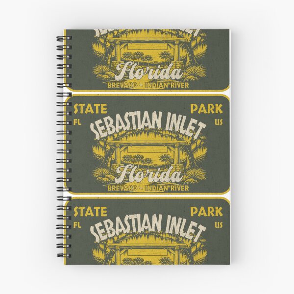 Item preview, Sebastian Inlet State Park, Brevard - Indian River, Florida, badge design designed and sold by Wanderful-roads.