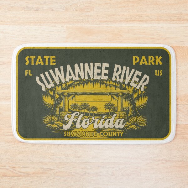 Item preview, Suwannee River State Park, Suwannee County, Florida, badge design designed and sold by Wanderful-roads.