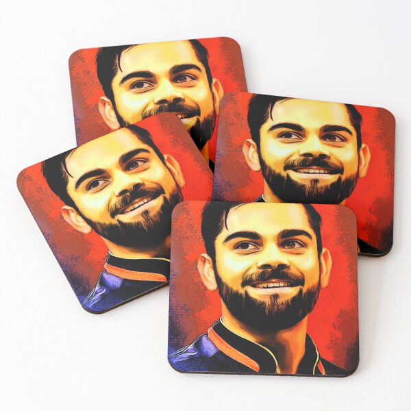 Item preview, Red Virat Multicolor art designed and sold by artbundleindia.