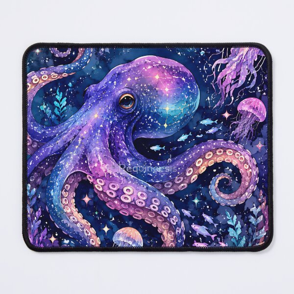 Item preview, Cosmic Deep Sea Octopus designed and sold by Jaideep Walia.