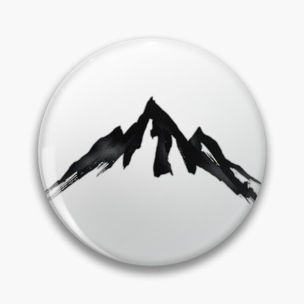 Item preview, Hand-Painted Abstract Mountain Brand Emblem designed and sold by ash-prod.