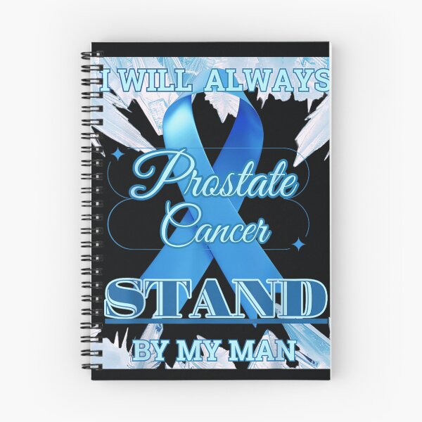 Item preview, I Will Always Stand By My Man Prostate Cancer Awareness Blue Ribbon designed and sold by Ophtizu.